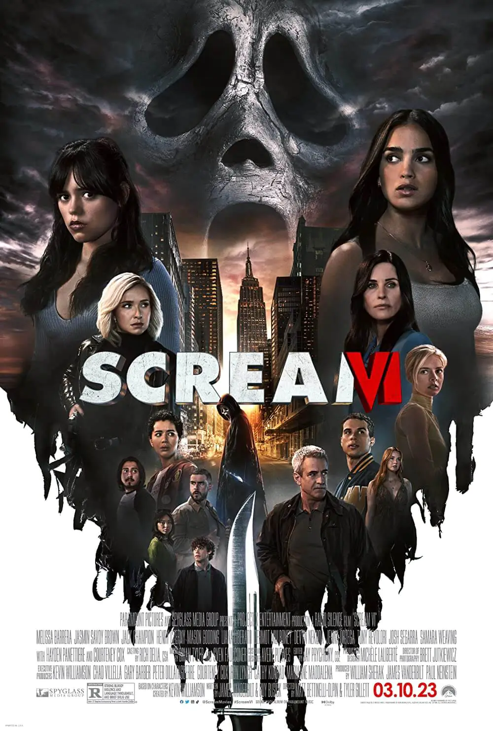 Scream VI – slasher horror sequel available to stream now