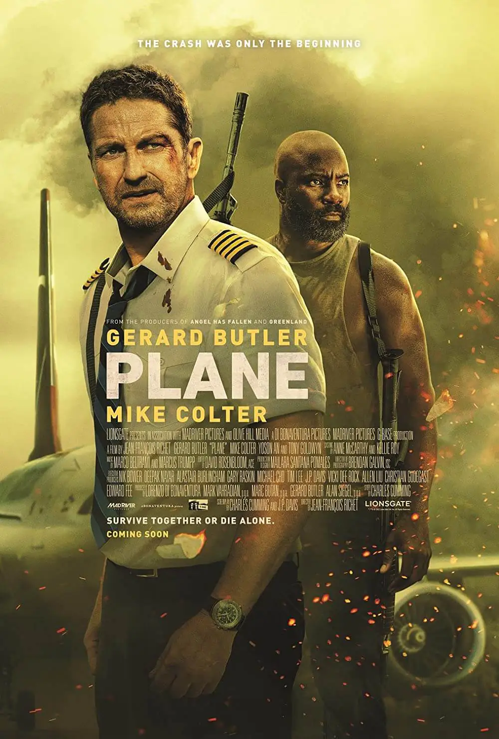 Plane starring Gerard Butler – action thriller available on demand